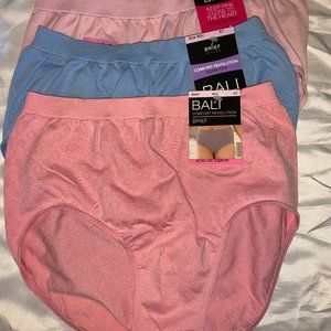 Bali Seamless Briefs- 3 Pairs